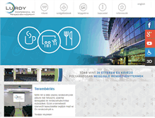 Tablet Screenshot of lurdykonferencia.hu